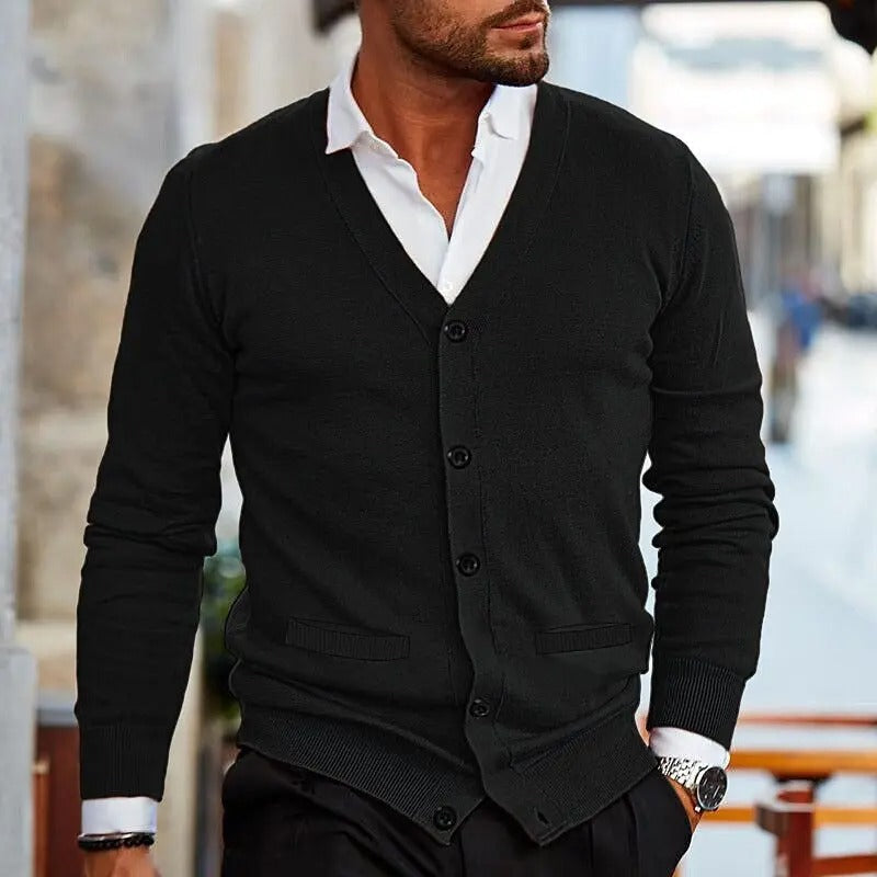 Daniele | Cardigan Casuale Con Scollo a V