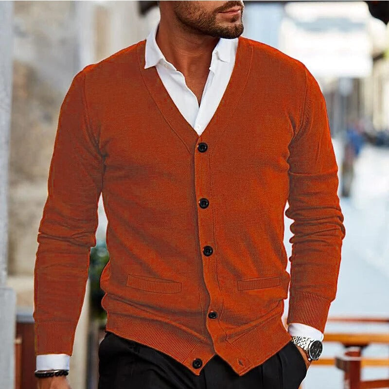 Daniele | Cardigan Casuale Con Scollo a V